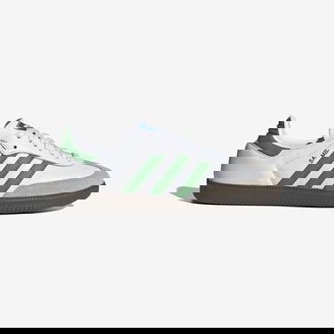Superge in čevlji adidas Originals Samba OG White Green Bela | IG1024, 4