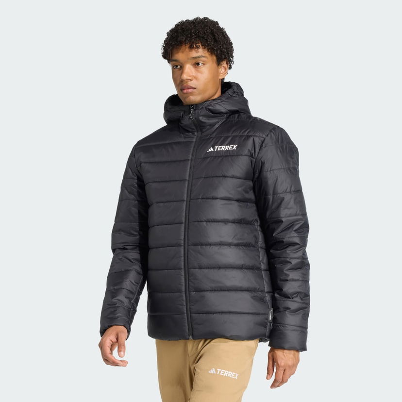 Puhovka adidas Performance Terrex Multi Essentials Climawarm Insulated Hooded Jacket Črna | KB2183