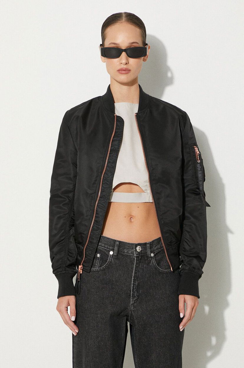 Bomber jakna Alpha Industries LW Bomber Jacket Črna | 156001.209