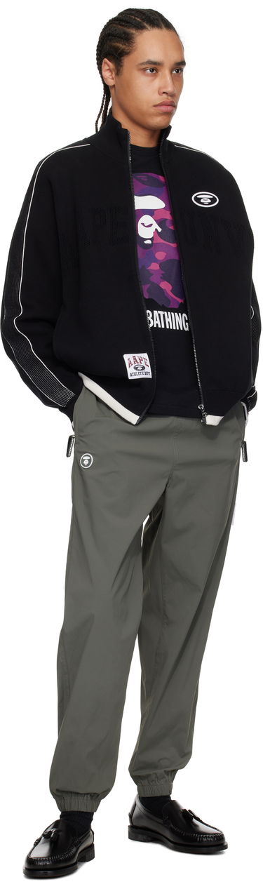 Trenirka AAPE by A Bathing Ape AAPE by A Bathing Ape 'AAPE Now' Woven Sweatpants Zelena | AAPPTMB664XXOKHE, 3