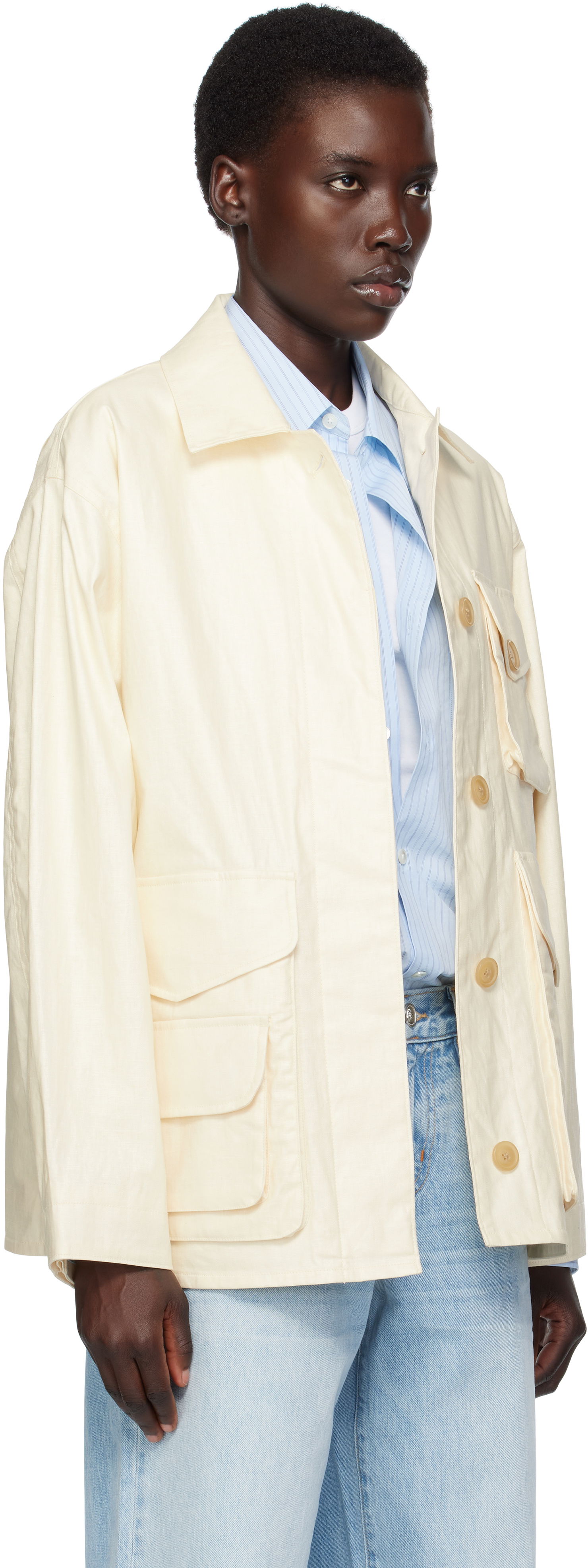 Jakna rag & bone Rag & Bone Aston Field Jacket Bež | WAW25P20094709, 1
