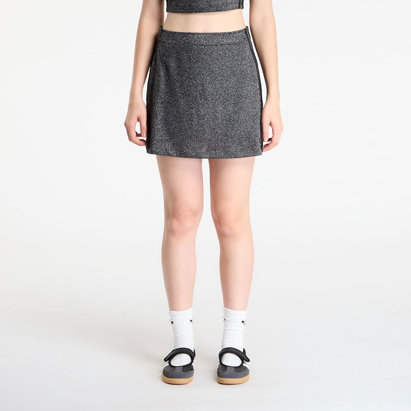 Krila adidas Originals Lurex Mini Skirt Siva | KS7793