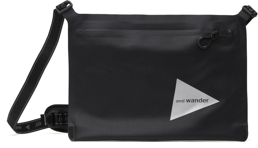 Torba za čez ramo and wander and wander Waterproof  Bag Črna | 5744975206