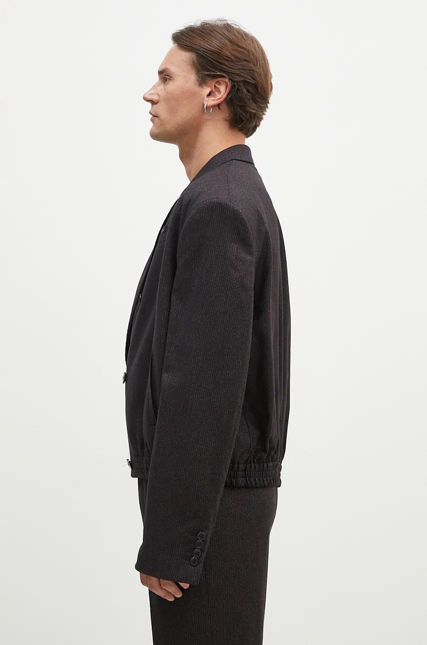 Jakna Martine Rose Elasticated Db Tailored Jacket Črna | 349WT06007, 1