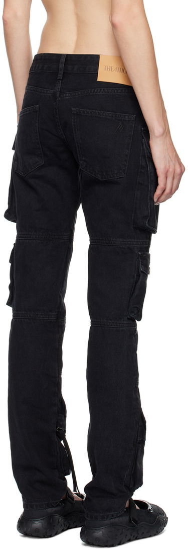 Cargo hlače The Attico Attico Essie Cargo Pants Črna | 241WCP113 D066, 2