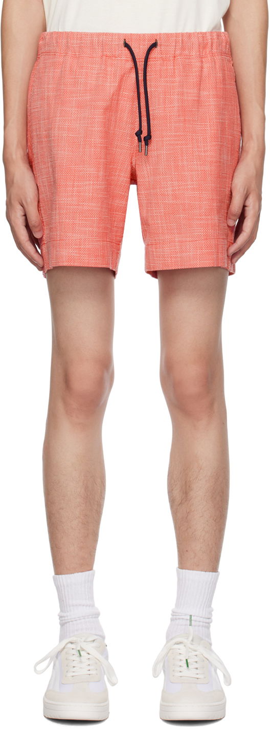 Kratke hlače Paul Smith PS Paul Smith Drawstring Shorts Oranžna | M2R-737U-L21853