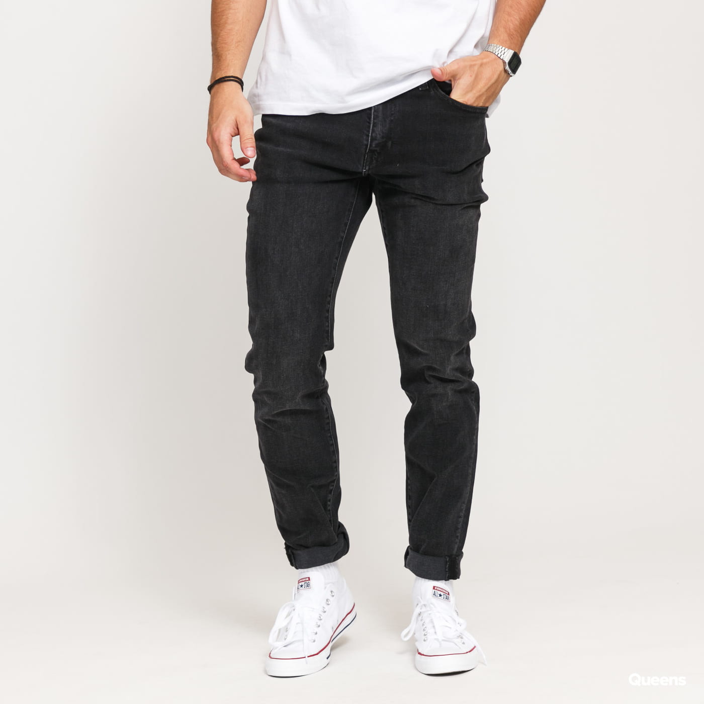 Kavbojke Levi's 511 Slim Caboose Jeans Črna | 04511-4609, 0
