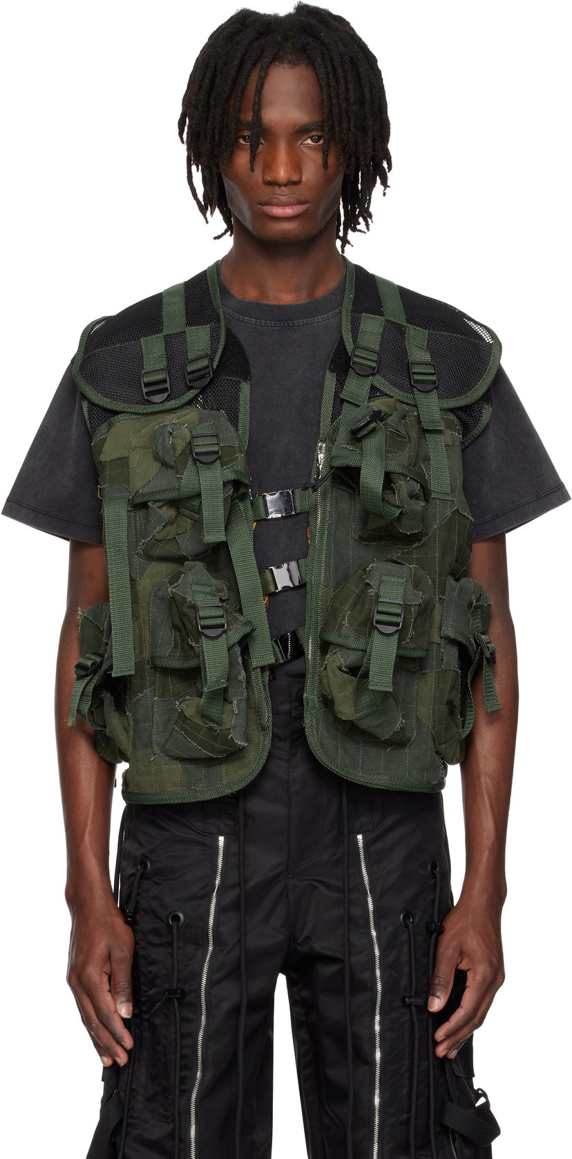 Telovnik Who Decides War Who Decides War Milly Cargo Vest Zelena | 1131320011SS25