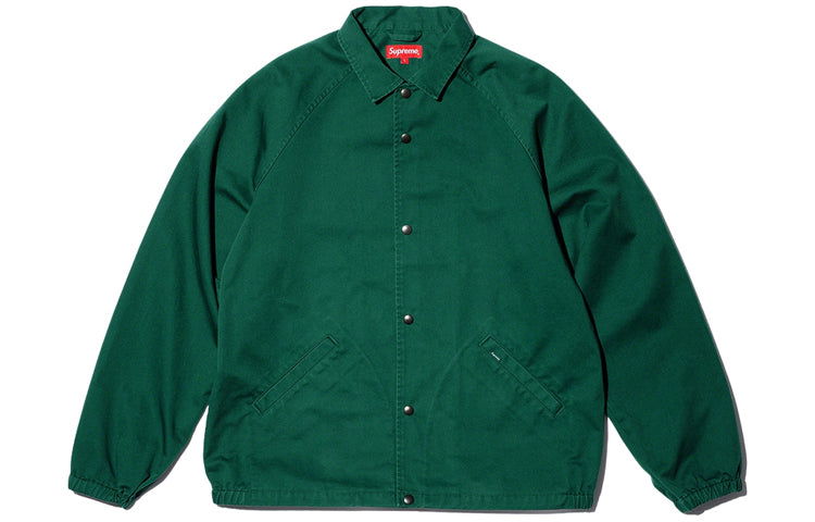 Vetrovka Supreme Antihero Snap Front Twill Jacket Zelena | SUP-FW20-322