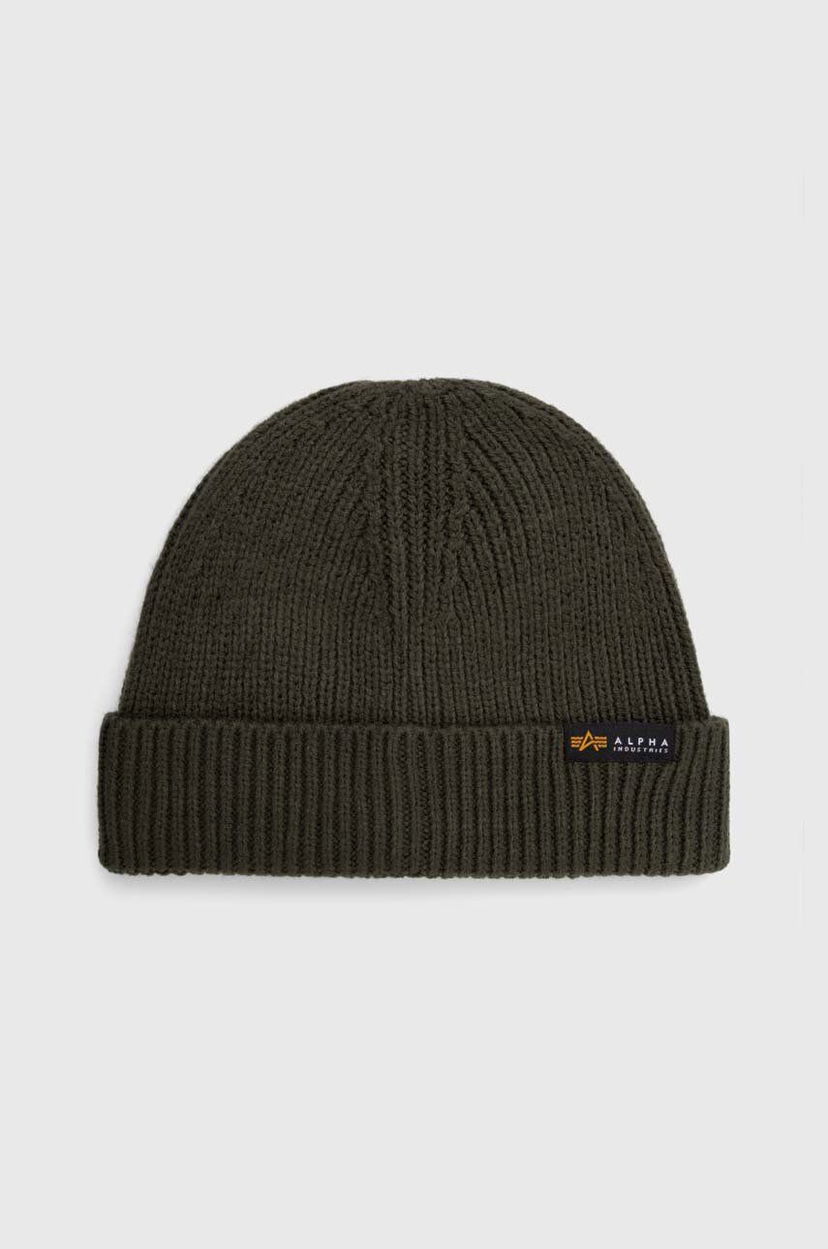 Beanie Alpha Industries Beanie Knitted Zelena | 138905.142