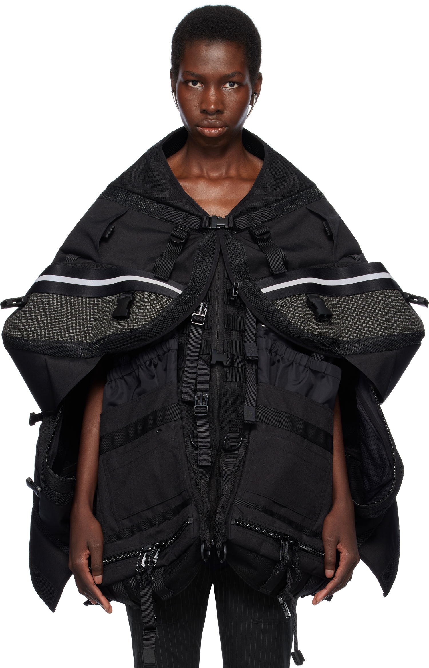 Telovnik Junya Watanabe Junya Watanabe Komine Protector Vest Črna | JO-J006-051-1, 0