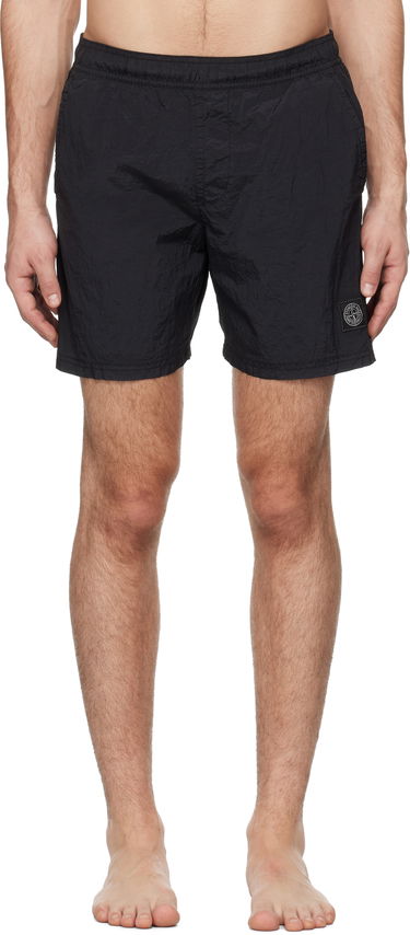 Kopalke Stone Island Crinkled Swim Shorts Črna | K1S15B100009S0043, 0
