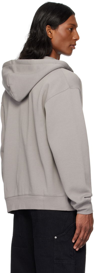 Pulover Dime Dime Cursive Zip Hoodie Siva | DIME2SP2547CHA, 2
