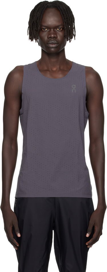 Majica brez rokavov On Running Race Tank Top Siva | 1MF10152343, 0