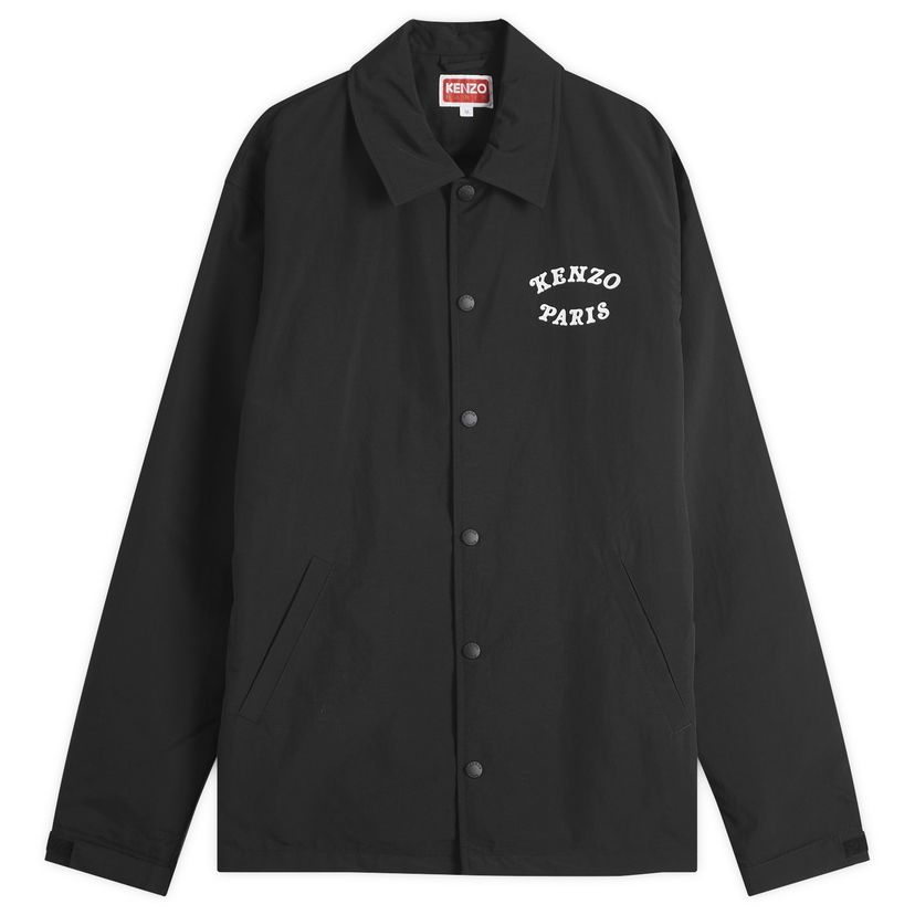 Vetrovka KENZO Verdy Collection Heavy Coach Jacket Črna | FF55BL0629NG-99