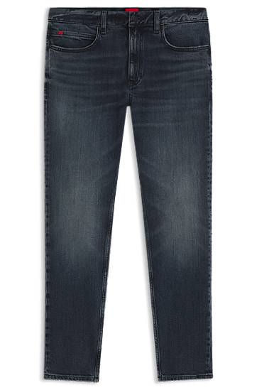 Kavbojke BOSS Extra-Slim-Fit Stretch Denim Jeans Modra | 50547247