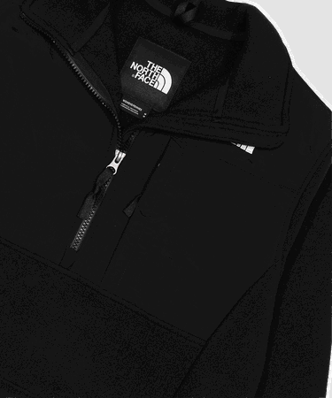 Vetrovka The North Face Denali Fleece Cropped Jacket Črna | NF0A7WXYJK3, 3
