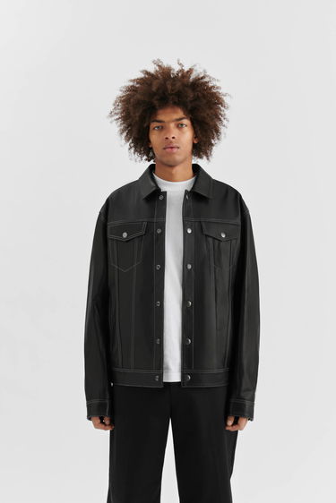 Jakna AXEL ARIGATO Kai Leather Jacket Črna | A2209001, 2
