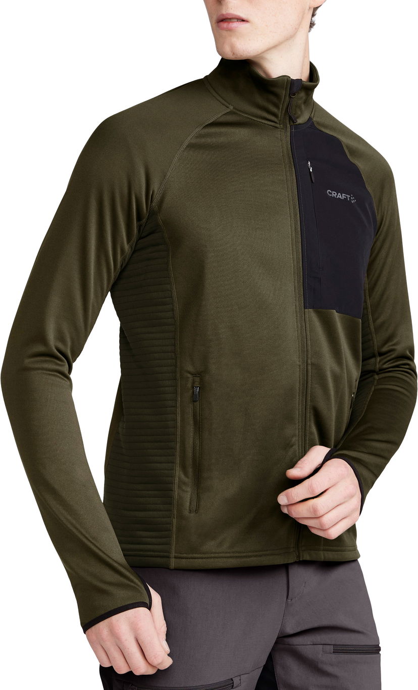 Pulover Craft Tech Fleece Training Zelena | 1911662-680999
