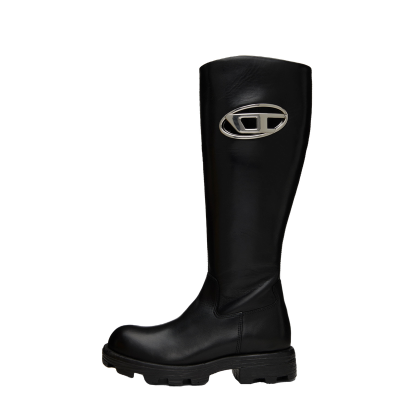 Superge in čevlji Diesel Tall Boots Črna | Y03417 P4471