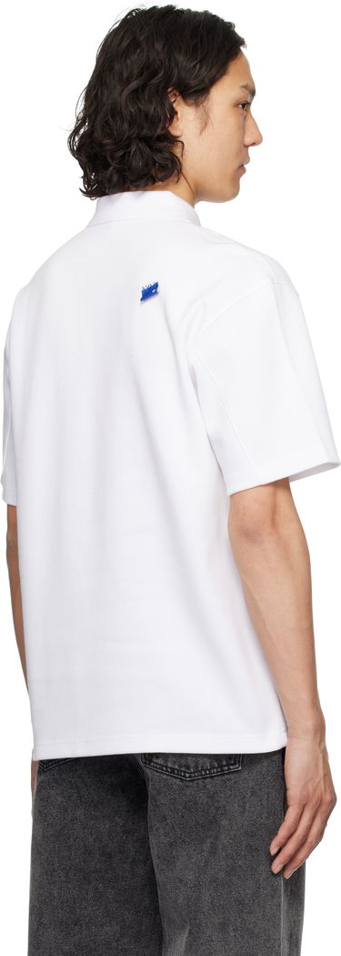 Polo majica ADER ERROR ADER error TRS Tag 01 Polo Bela | BO42FYPL0201WH, 2