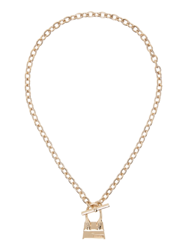 Ogrlica Jacquemus Le Raphia 'Le Collier Chiquito Barre' Necklace Bež | 23E231JW549-5800
