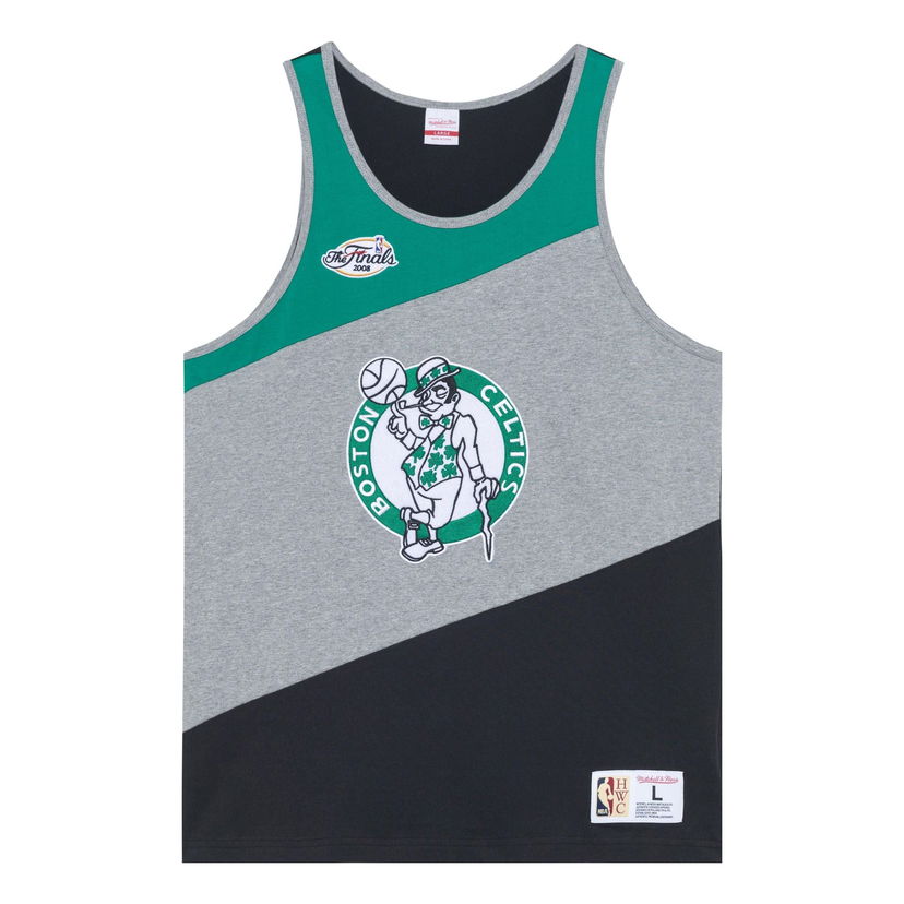 Majica brez rokavov Mitchell & Ness NBA HWC Colorblocked Tank Top Zelena | TTNK5120-BCEYYPPPGHGN