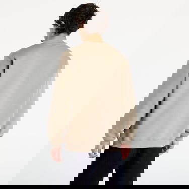 Pulover Horsefeathers Dunk Crewneck Sweatshirt with Patch Logo Bež | SM1225U, 4