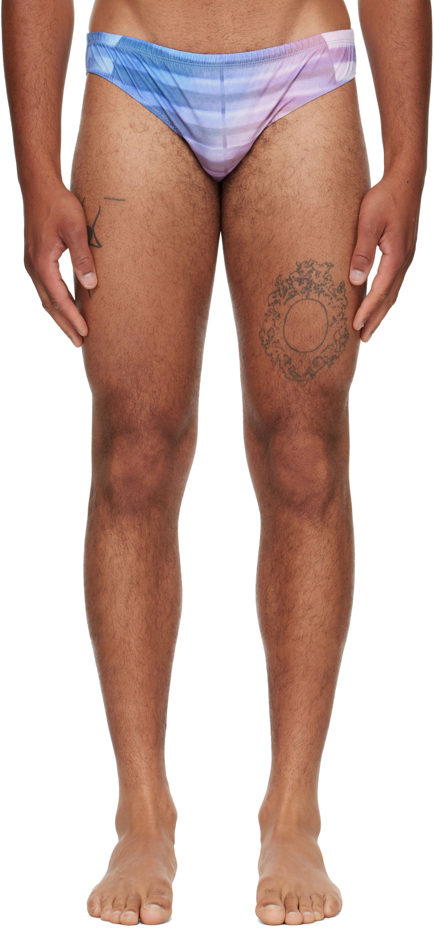 Kopalke Jean Paul Gaultier Jean Paul Gaultier 'The Air' Swim Briefs Večbarvna | 25/03-M-SW068-J011P-565034, 0