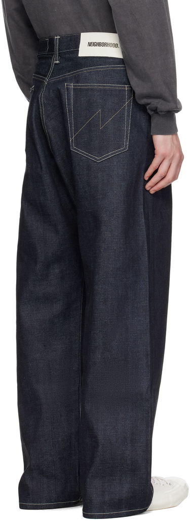 Kavbojke Neighborhood Neighborhood DP Wide Jeans Modra | 251XBNH-PTM01, 2