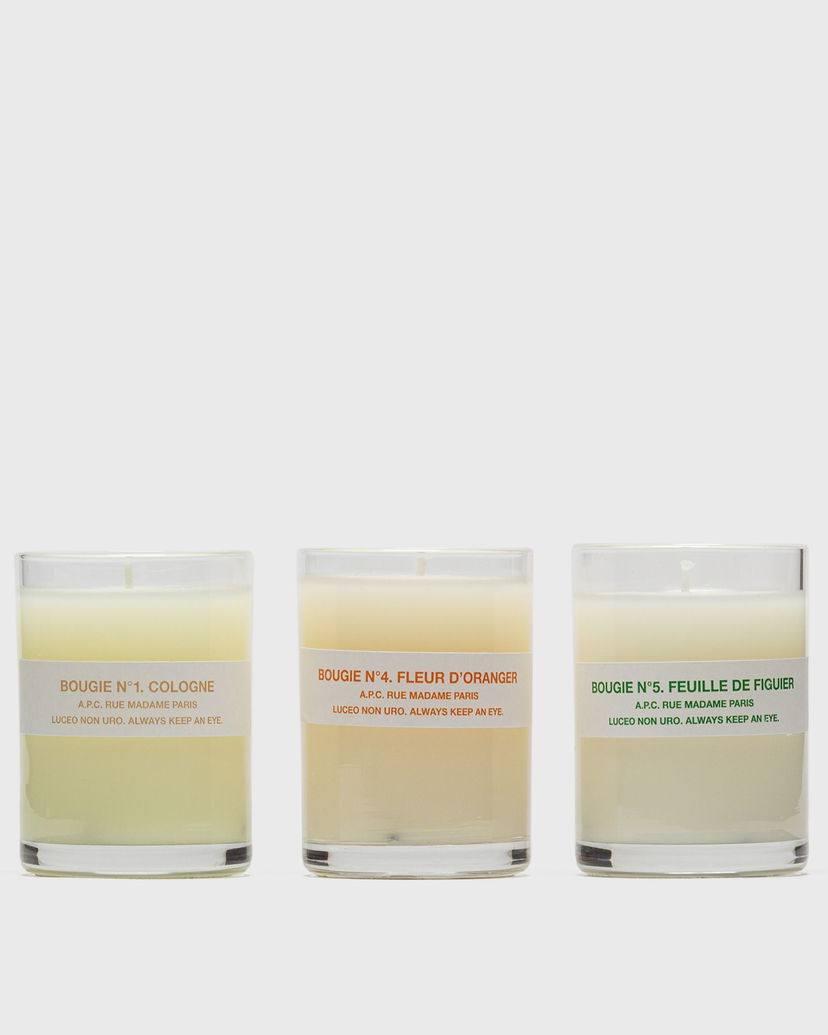 Sveče A.P.C. Kit 3 Home Fragrance Bela | YBZAA-M84002-VAZ
