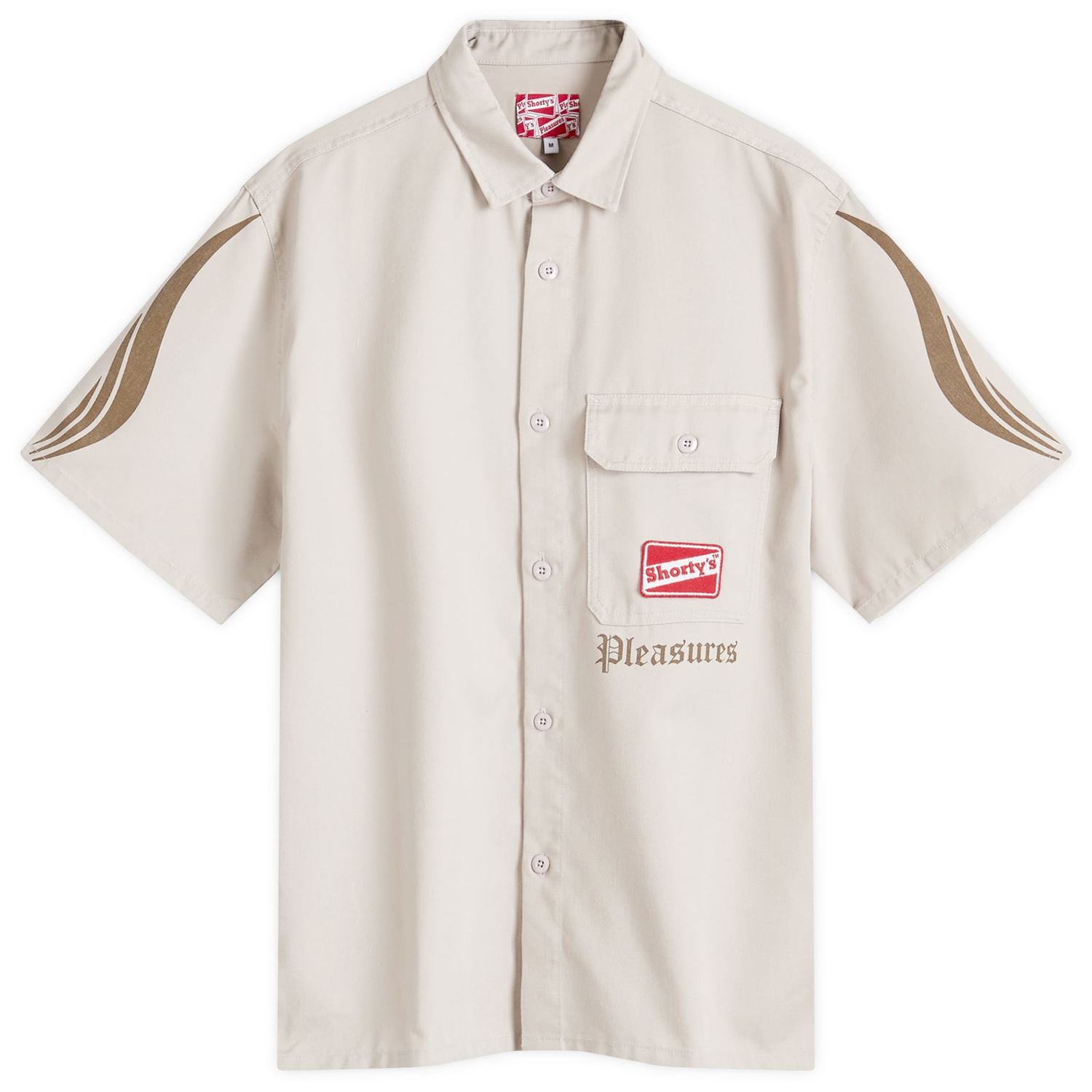 Srajce Pleasures Gutierrez Work Shirt Bež | P24F006-BEI, 0