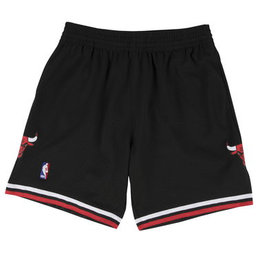 Kratke hlače Mitchell & Ness Chicago Bulls NBA Swingman Shorts Črna | SMSHAC18023-CBUBLCK97, 0