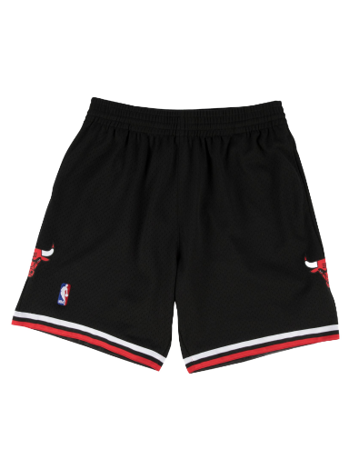 Kratke hlače Mitchell & Ness Chicago Bulls NBA Swingman Shorts Črna | SMSHAC18023-CBUBLCK97
