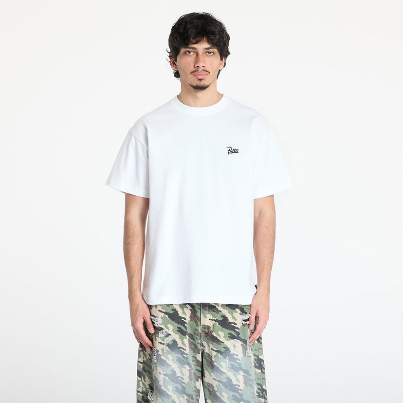 Majica Patta Patta Bark T-Shirt Bela | POC-SS25-1000-290-0014-002