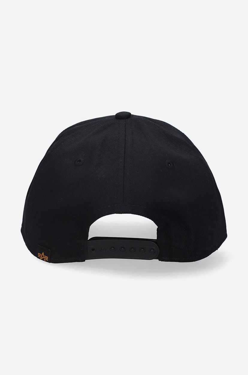 Kapa Alpha Industries Baseball Cap With Print Črna | 126912.682