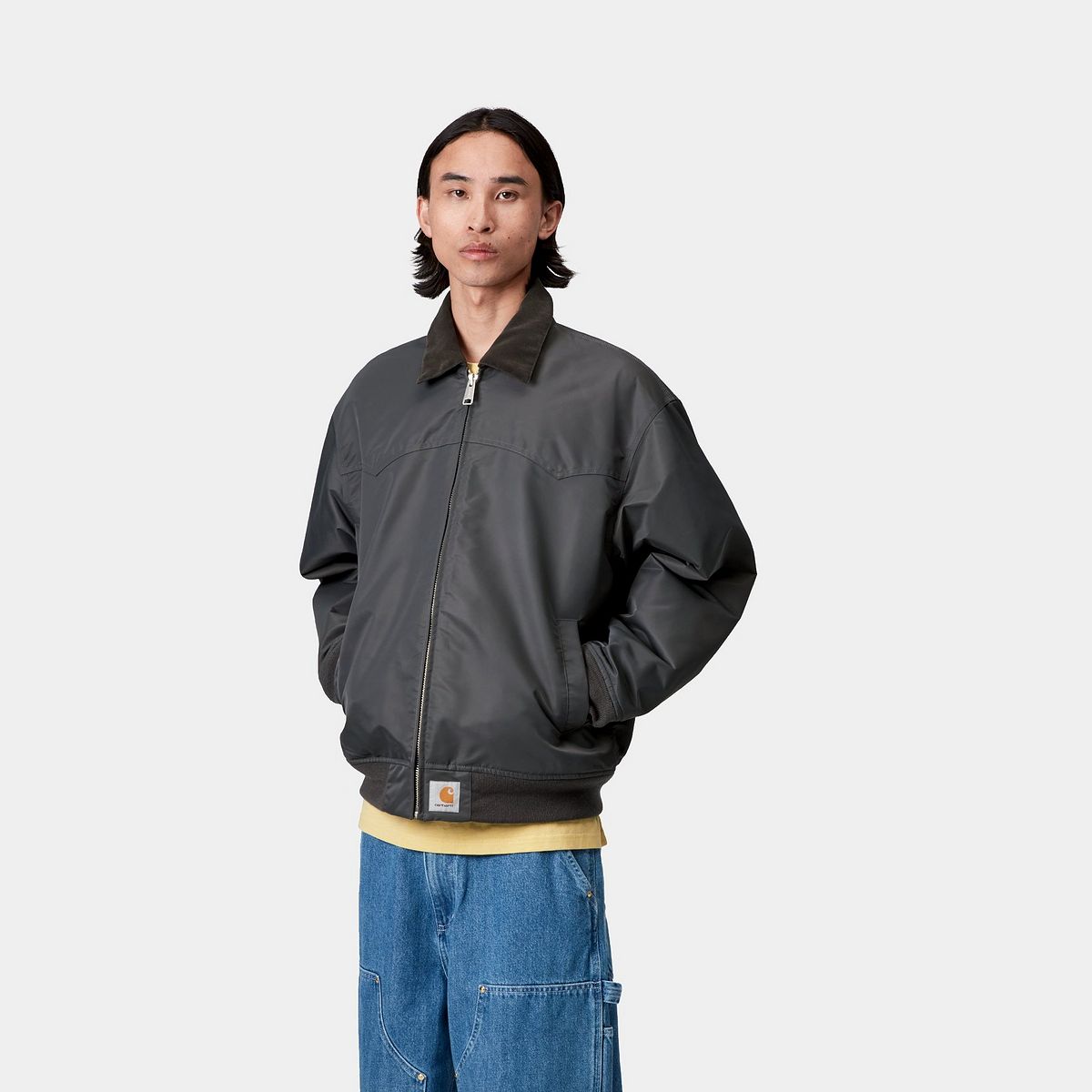 Jakna Carhartt WIP WIP Santa Fe Alumni Jacket Siva | I035147_9, 1