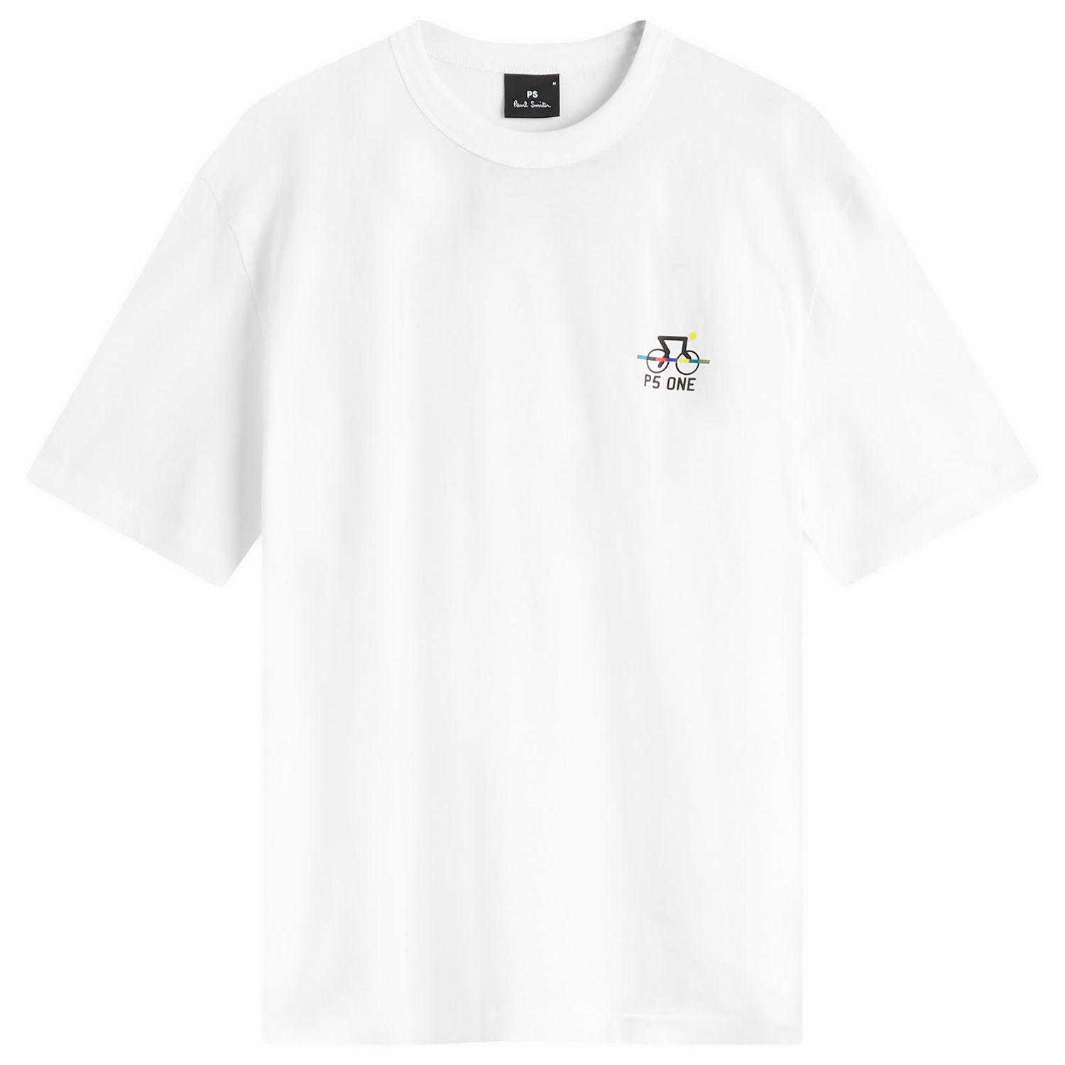 Majica Paul Smith PS ONE Bike Tee, Size Large Bela | M2R-220X-PP4704-02, 0