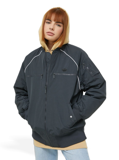 Bomber jakna adidas Originals Bomber Jacket Siva | HK5233