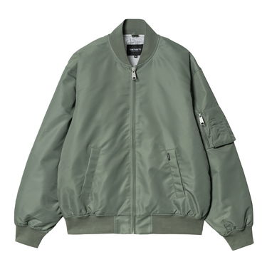 Bomber jakna Carhartt WIP Otley Bomber Jacket Zelena | I032975_1YF_XX, 0