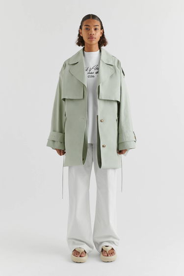 Plašči AXEL ARIGATO Atom Trench Coat Zelena | A2107003, 5