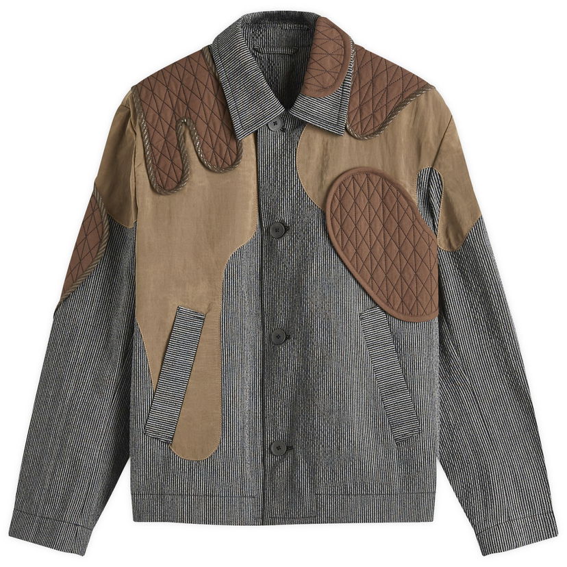 Jakna Craig Green Craig Green Utility Patch Jacket, Size Large Rjava | CGSS25CWOJKT83-30378603