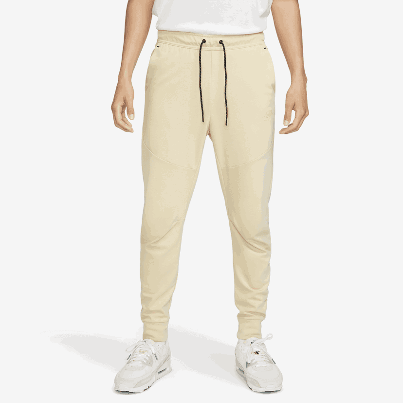 Trenirka Nike Sportswear Tech Fleece Lightweight Slim-Fit Jogger Tracksuit Bottoms Bež | DX0826-783