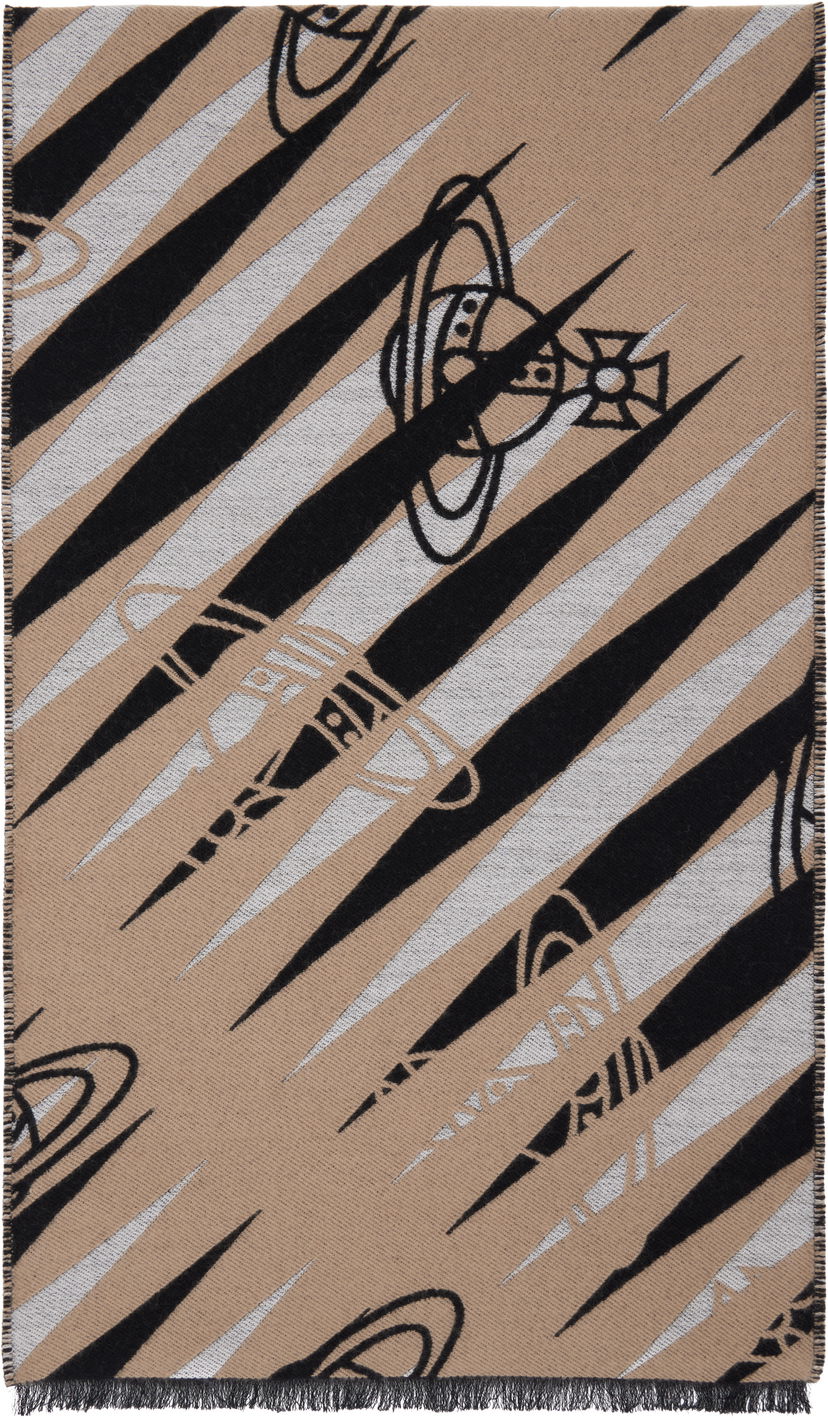 Šala Vivienne Westwood Scarf Bež | 8103013B-W00Z7-