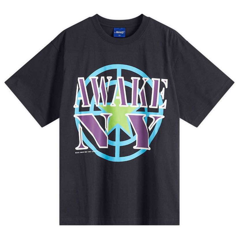 Majica Awake NY Awake NY Crosshair Graphic Tee Črna | AWK-SP25-TS002-BLK