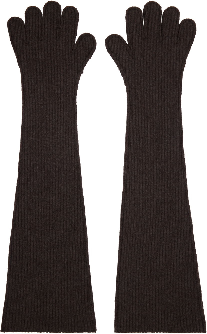Rokavice Marni Oversized Wool Gloves Rjava | GNMC0036A1 UFWH22