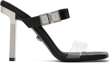 Nega čevljev Versace Versace Medusa Heeled Sandals Črna | 1017187_1A08651_1B00P, 0