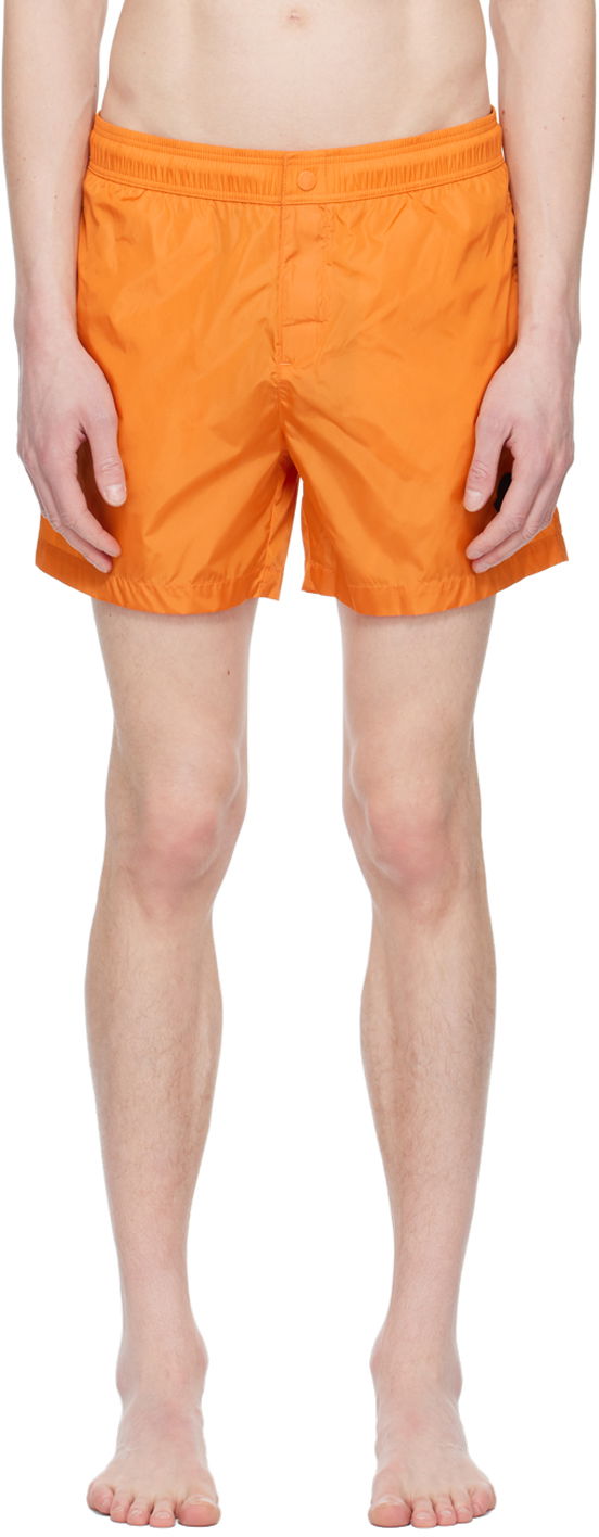Kopalke Moncler Drawstring Swim Oranžna | I10912C0001453326, 0