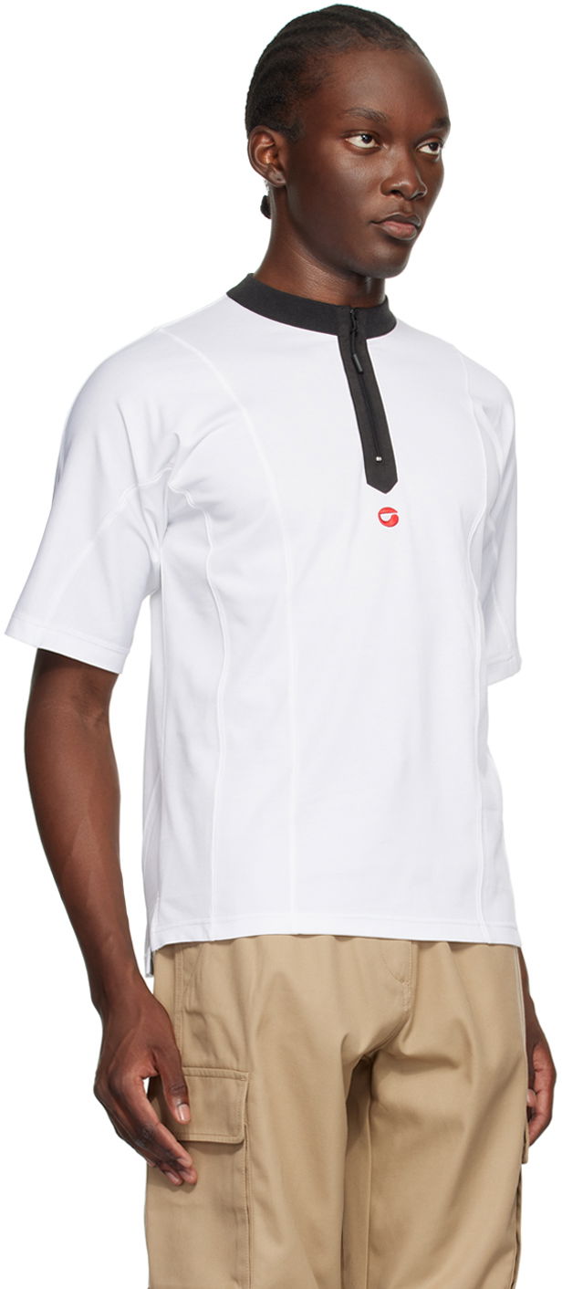 Majica Coperni Coperni Zip T-Shirt Bela | COPJS93F5013MEN, 1