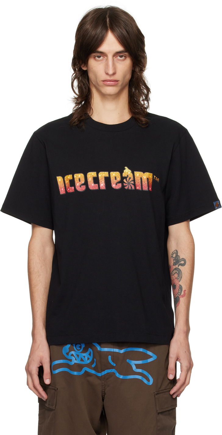 Majica BBC IceCream Soft Serve Sparkle T-Shirt Črna | IC24349, 0